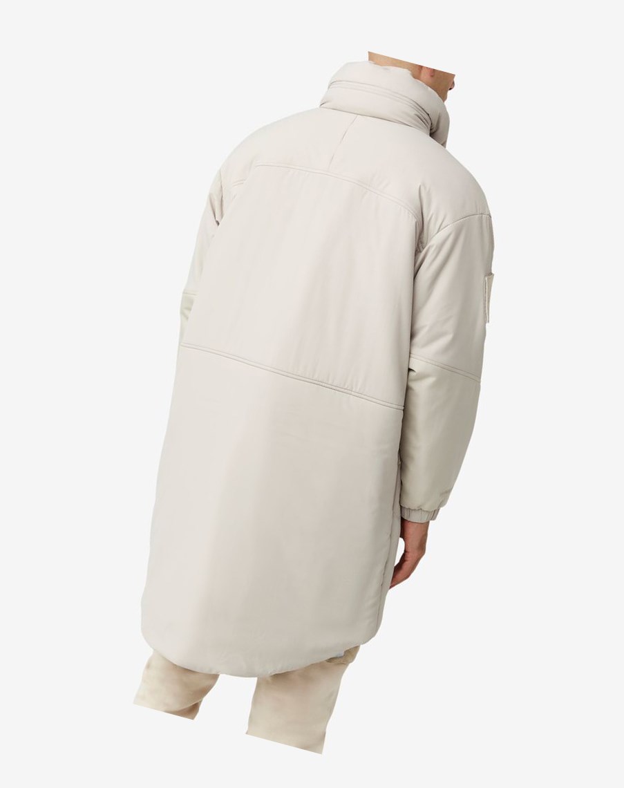 Fila Project 7 Long Acolchado Coat Beige | 78WRYTJEF