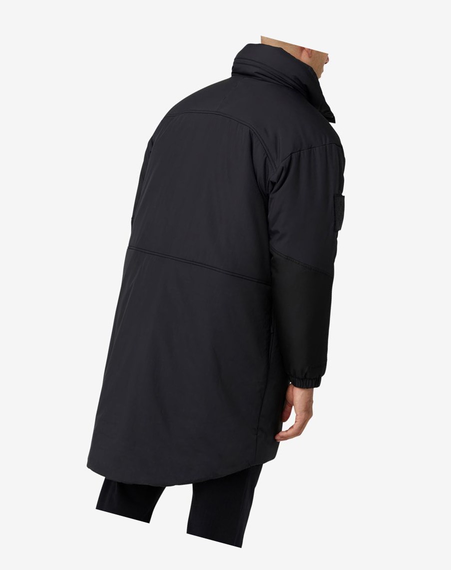 Fila Project 7 Long Acolchado Coat Negras | 25KESIMPT