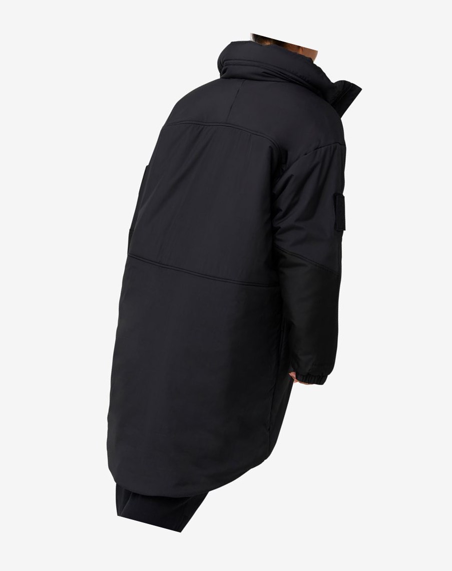 Fila Project 7 Long Acolchado Coat Negras | 25KESIMPT