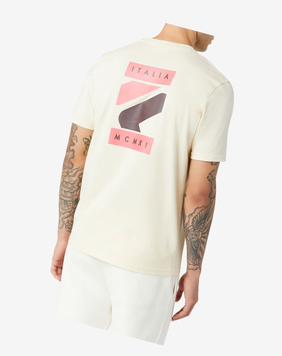 Fila Quartz Tee 272 Seed Pearl | 29WNYSLCH