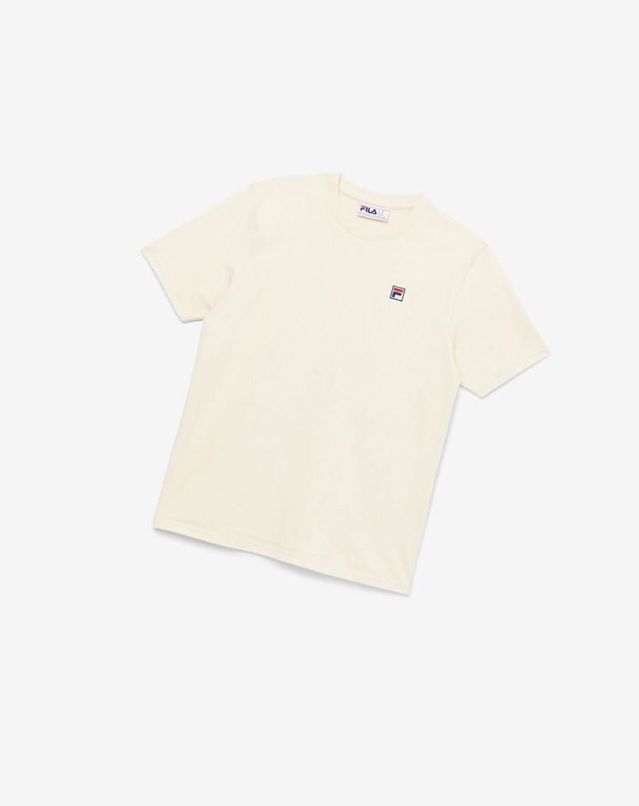 Fila Quartz Tee 272 Seed Pearl | 34NUSQZVW