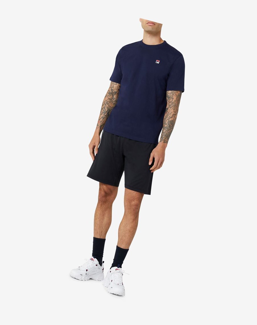 Fila Quartz Tee 410 Peacoat | 09LNRVKJS