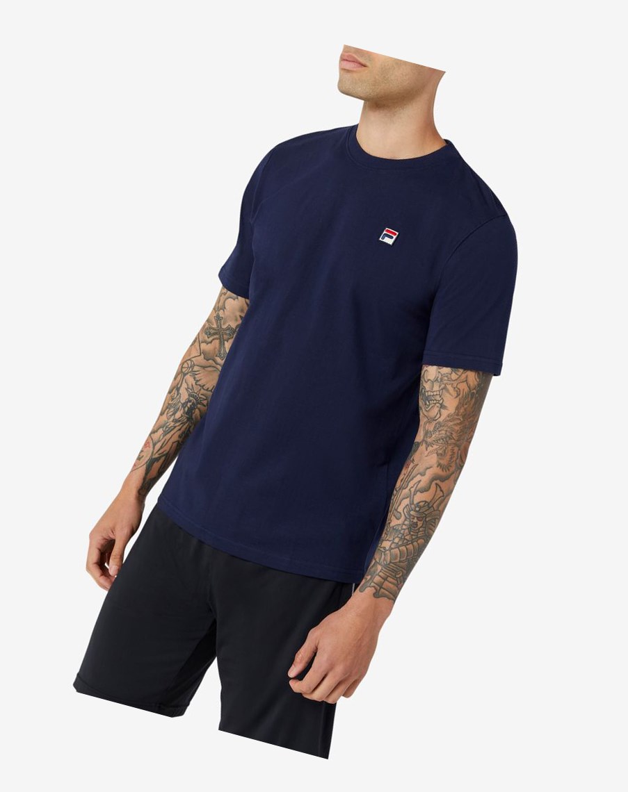 Fila Quartz Tee 410 Peacoat | 23WHASGXT