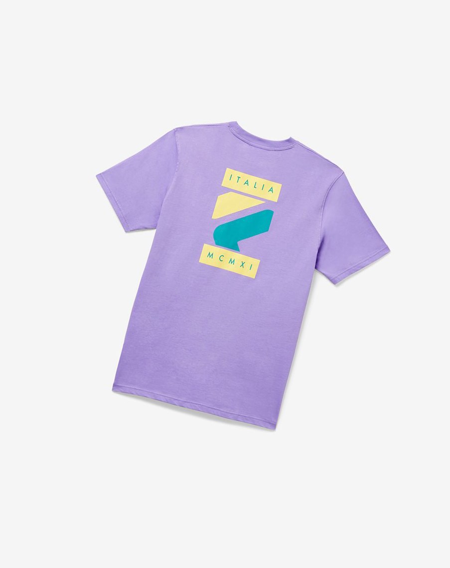 Fila Quartz Tee 597 Violet Tulip | 18BCGYESQ