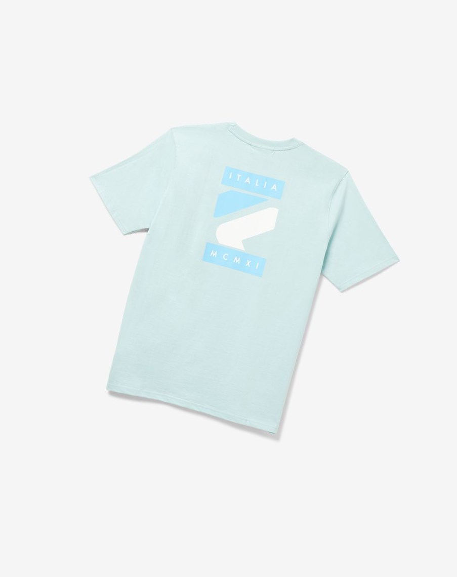 Fila Quartz Tee Azules | 09IPTJBGD