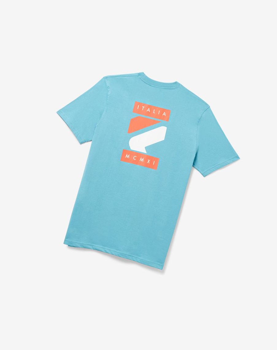 Fila Quartz Tee Azules | 46TGYMQIO