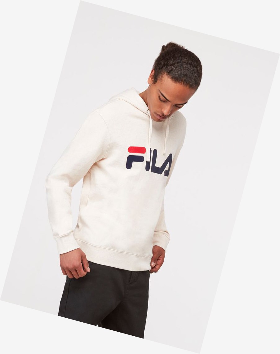 Fila Queens Hoody Oatmh/Navy/Cred | 38OKNDFQE