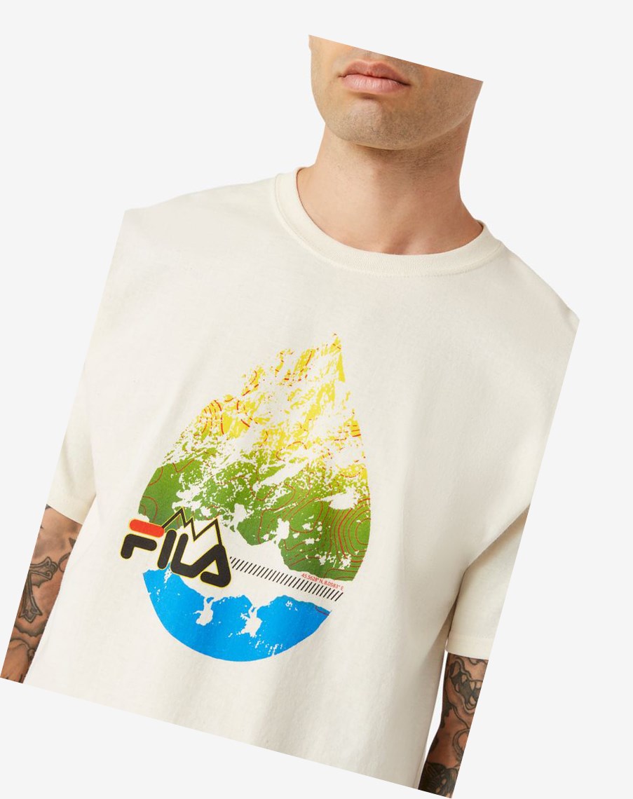 Fila Raindrop Tee 132 Gardenia | 38WYFHBSM