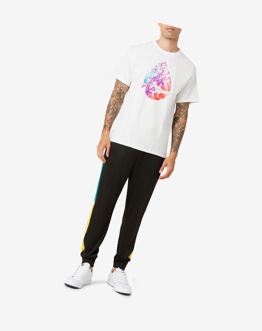 Fila Raindrop Tee Blancas | 05VJXTQGB