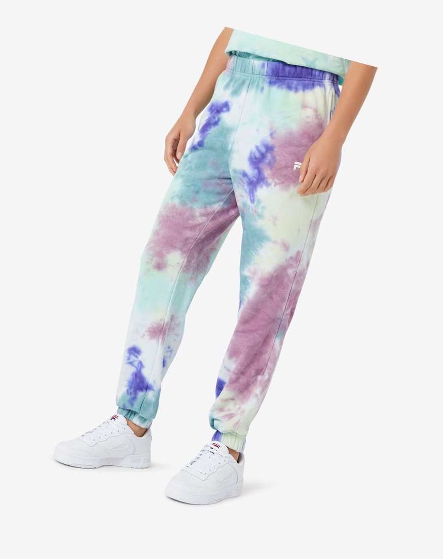 Fila Raleigh Tie Dye Jogger Azules | 04MKSGTCX