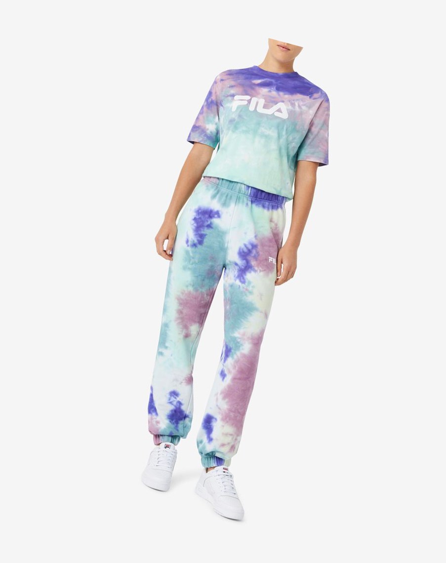 Fila Raleigh Tie Dye Jogger Azules | 04MKSGTCX