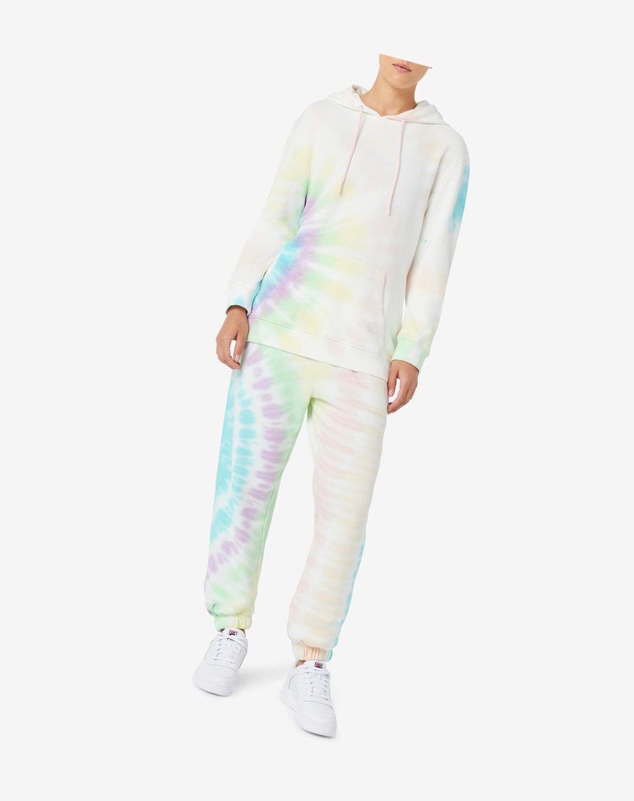 Fila Raleigh Tie Dye Jogger Creme | 02PTYOKWB