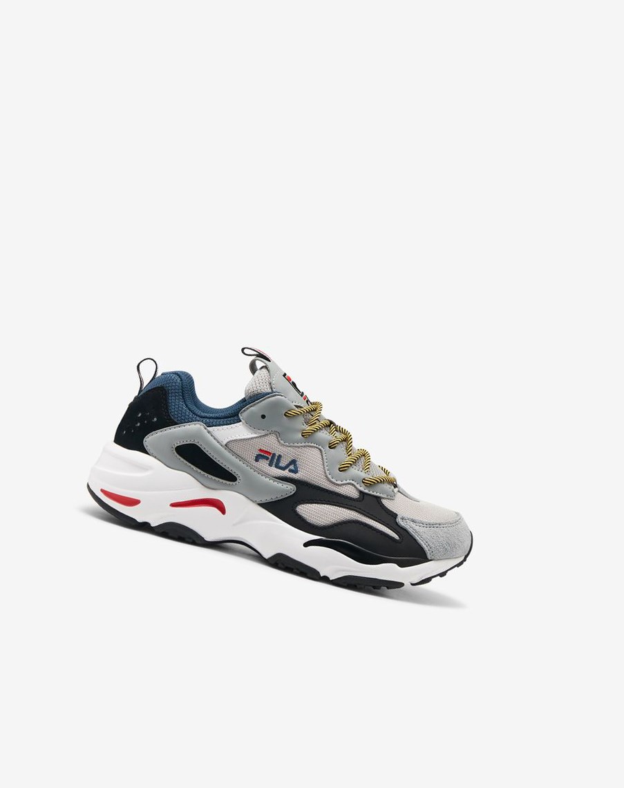 Fila Ray Tracer Sneakers Azules Negras | 03PHEJUVS