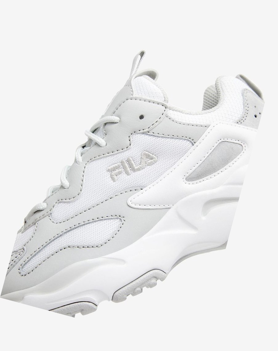 Fila Ray Tracer Sneakers Blancas Gris Blancas | 67HXJLTSW