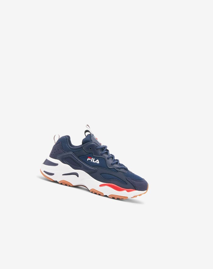 Fila Ray Tracer Sneakers Fnvy/Wht/Fred | 89CQTDJNF