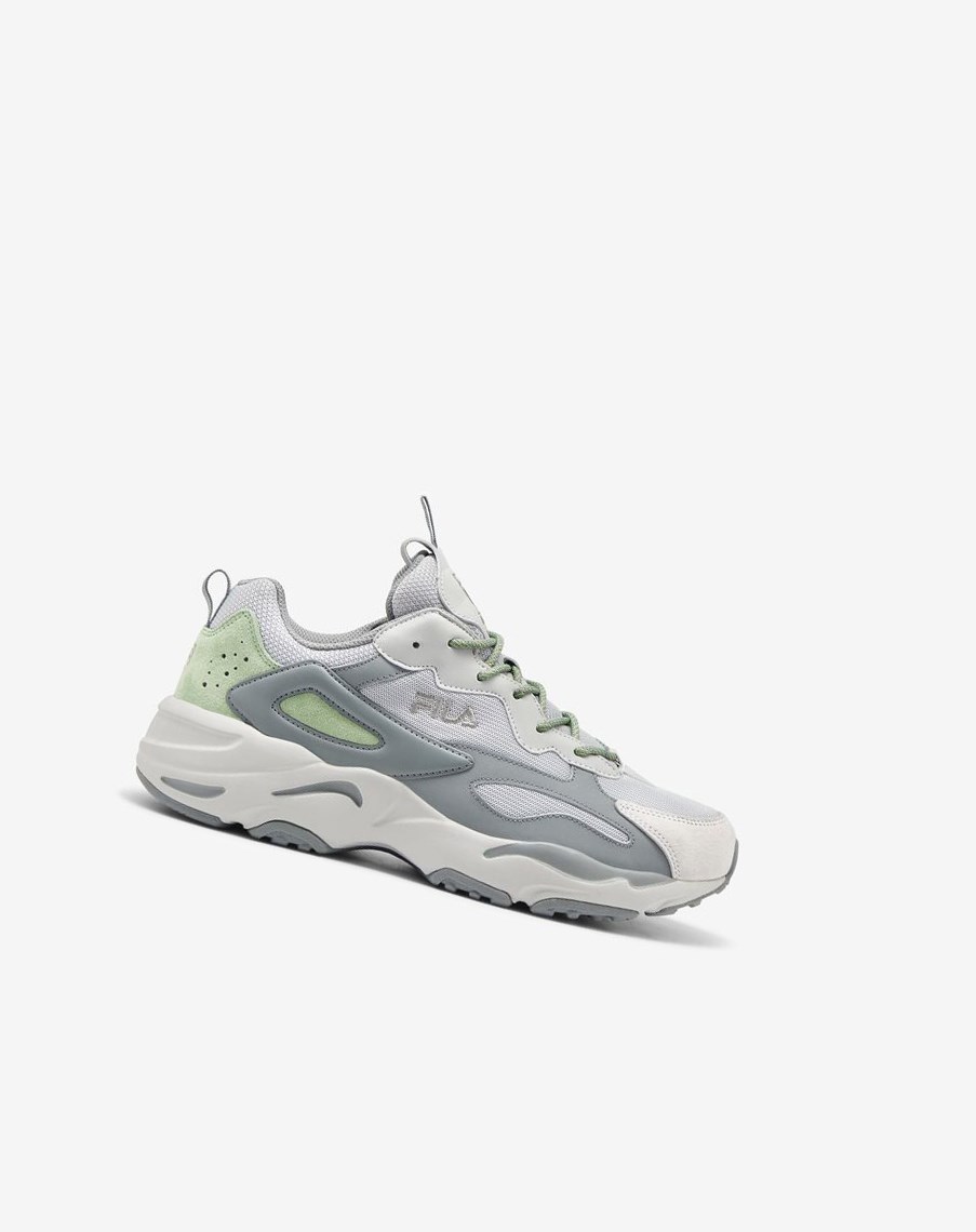 Fila Ray Tracer Sneakers Gris Verde | 29CTKJPLB