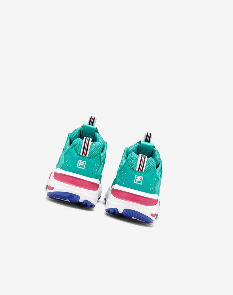 Fila Ray Tracer Sneakers Plgr/Wht/Mage | 34SYFIJHE