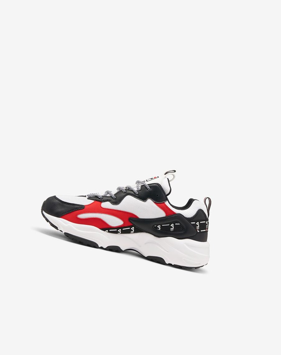 Fila Ray Tracer Tarvos Sneakers Blancas Negras Rojas | 96AFGLDXU