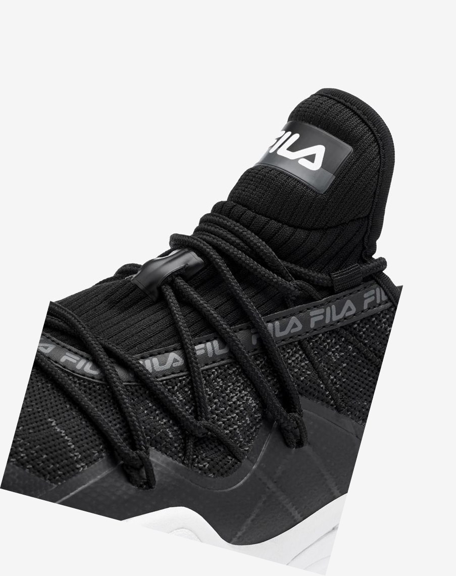 Fila Relectrove Premium Sneakers Negras Negras Blancas | 09QPEIVOL