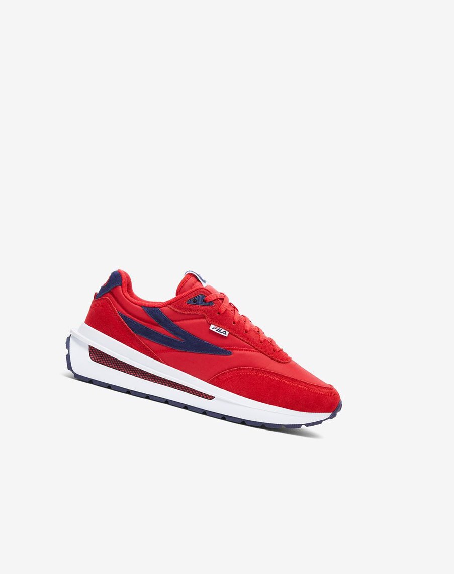 Fila Renno Sneakers Rojas Azul Marino Blancas | 02XRWDKYG