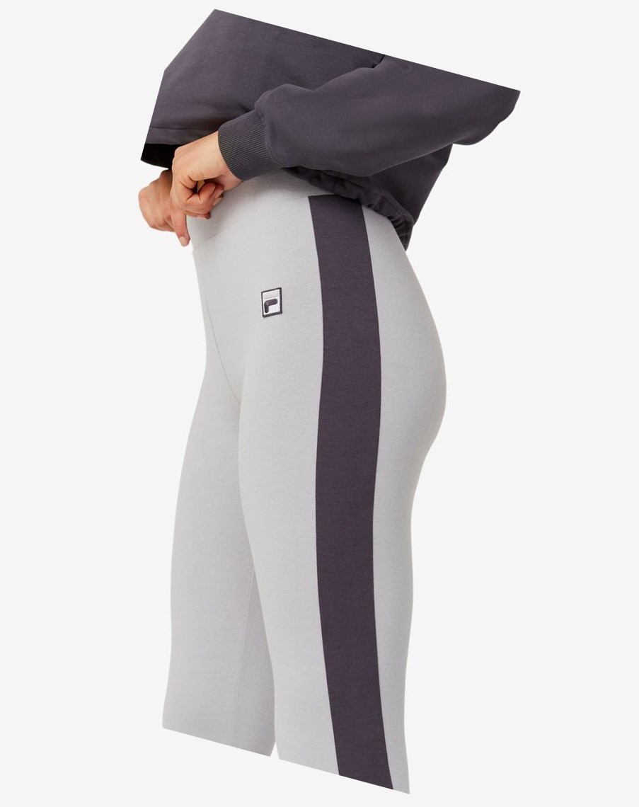 Fila Riviera Legging Plateadas | 72IBVPMCY