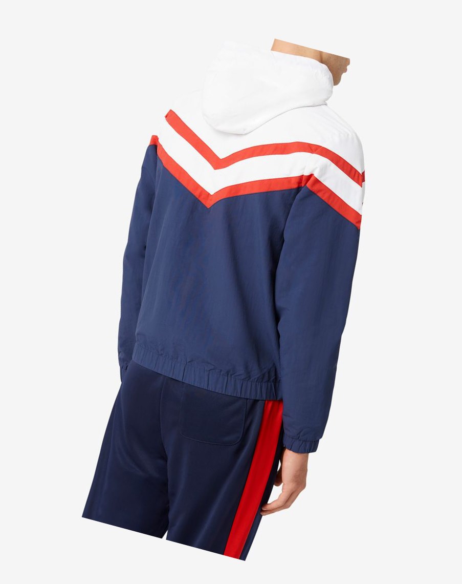 Fila Rugger Ligeros Jacket 410 Peacoat | 65TWDRCQB