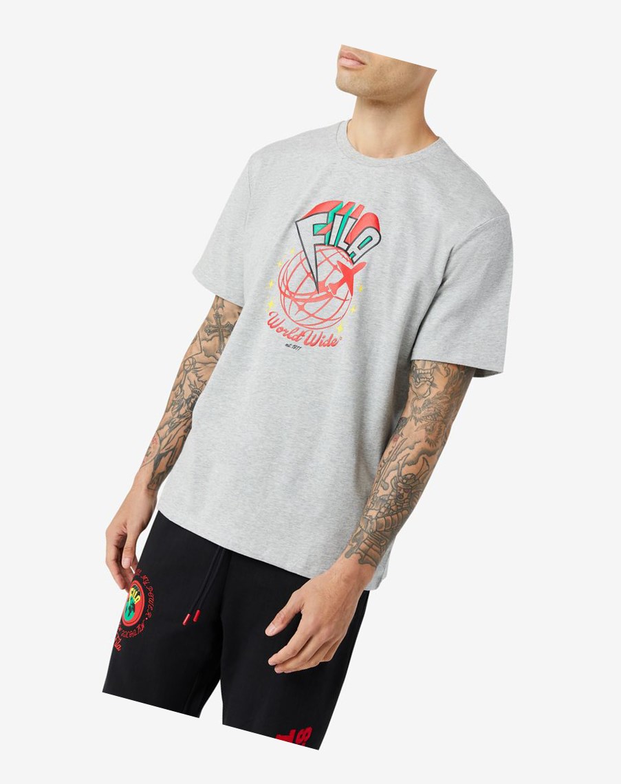 Fila Ryland Tee Gris | 40GSLBTIU