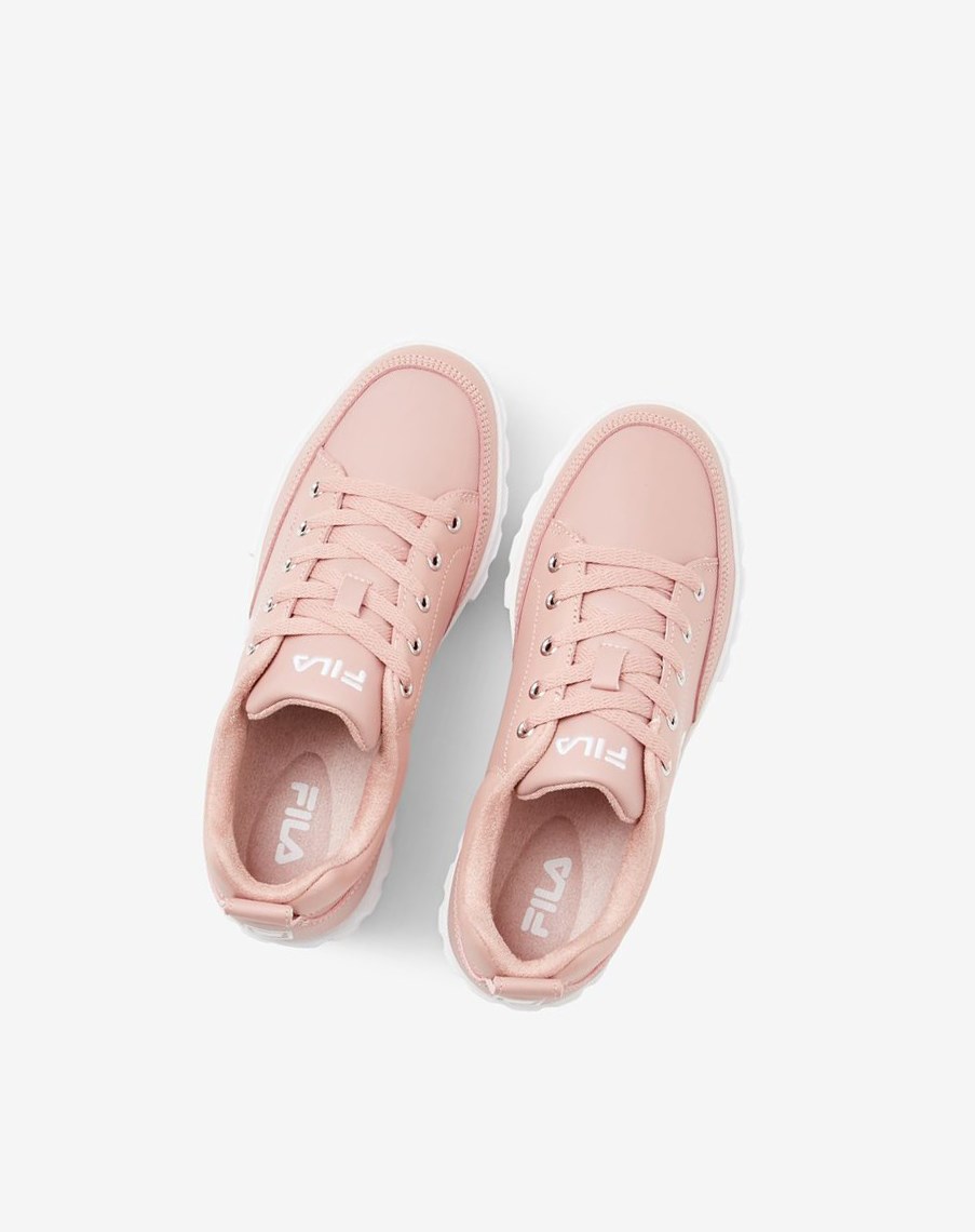 Fila Sandblast Low Sneakers Rosas Rosas Blancas | 07QSYWBHP