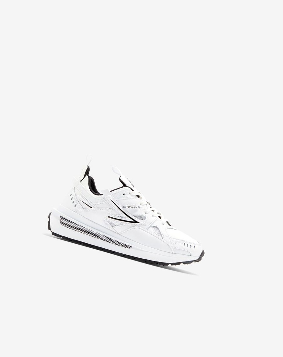 Fila Sandenal Sneakers Blancas Blancas Negras | 52VRKQUOD