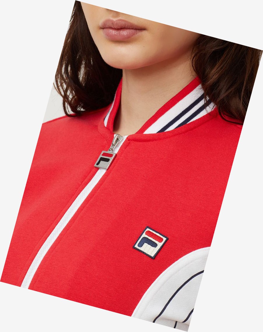 Fila Settanta Ii Jacket Fred/Wht/Fnvy | 91DAFKTLM