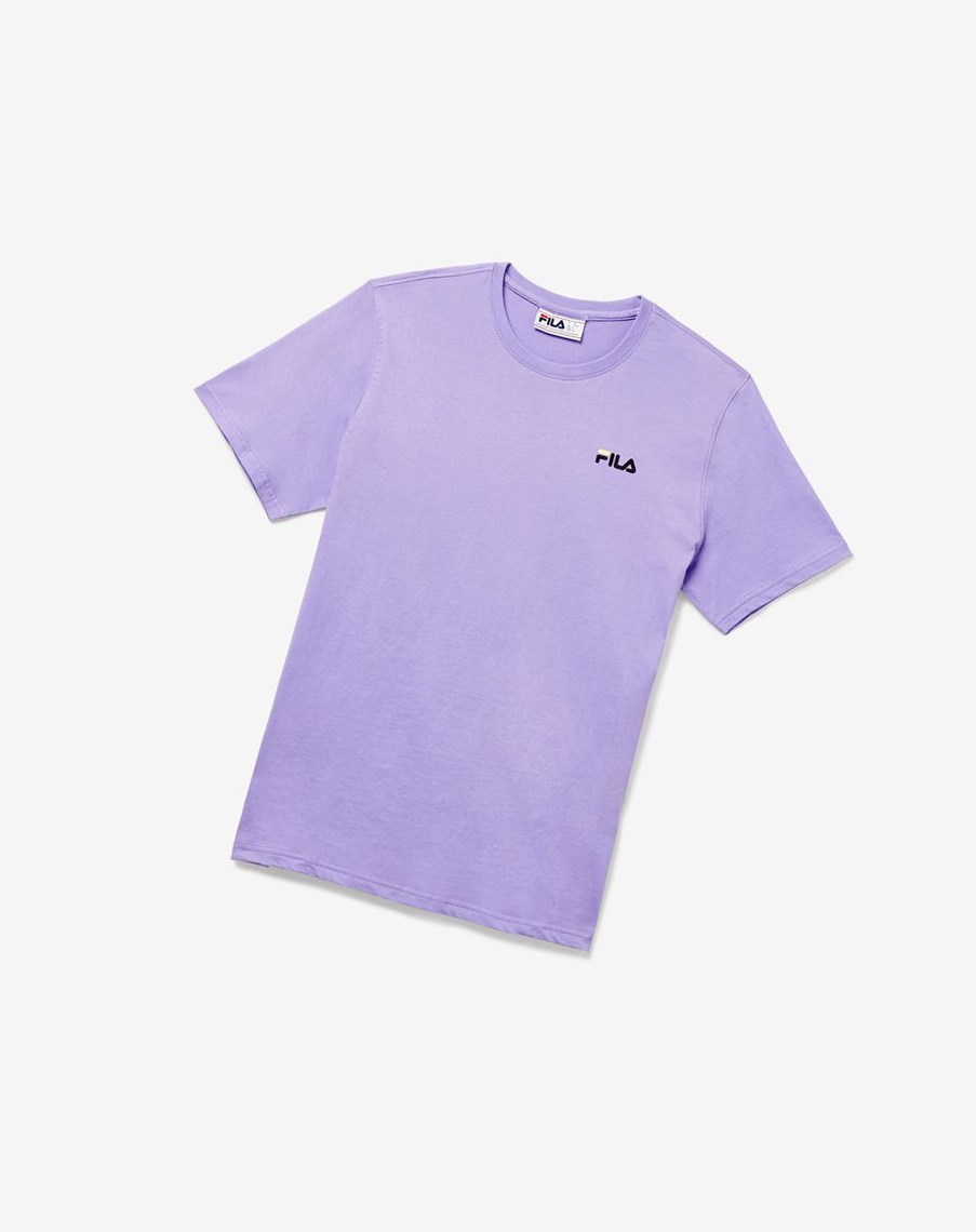 Fila Shoe Tower Tee 597 Violet Tulip | 05OTCXSYH