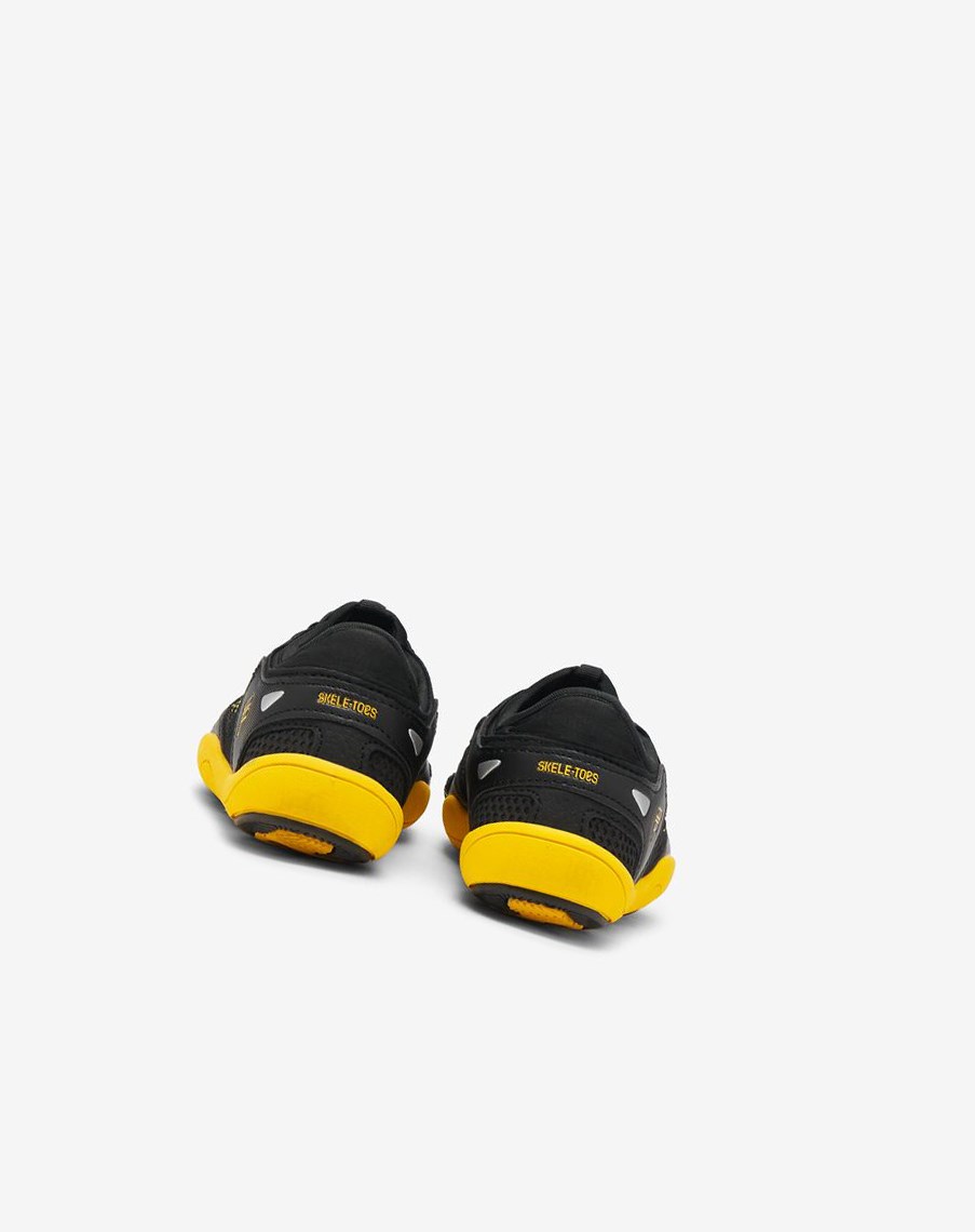 Fila Skele-toes Bay Rnr 3 Tenis Shoes Negras Amarillo | 37YXNBWDU