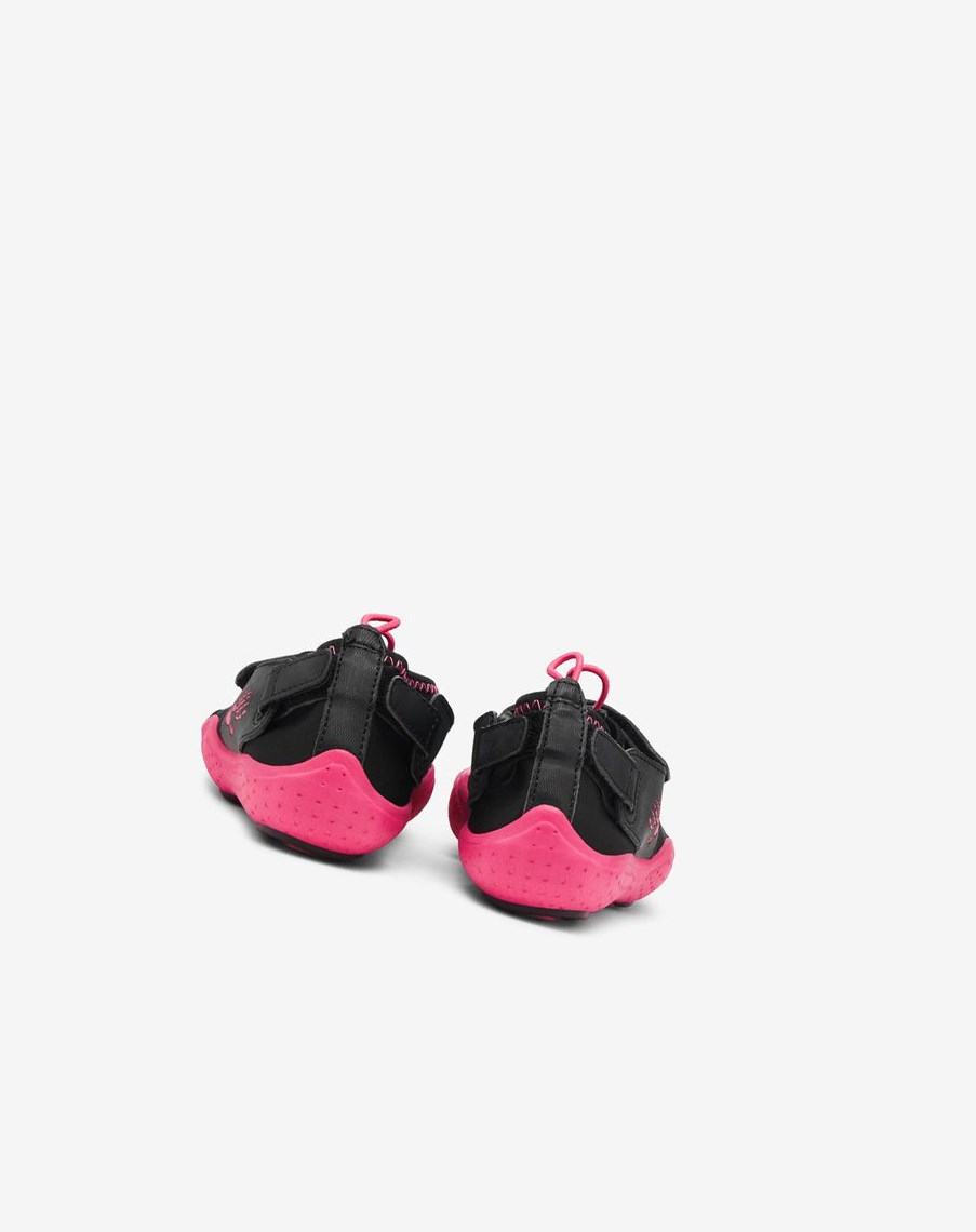 Fila Skele-toes Ez Chanclas 2 Tenis Shoes Negras Rosas | 03LMVXWYO