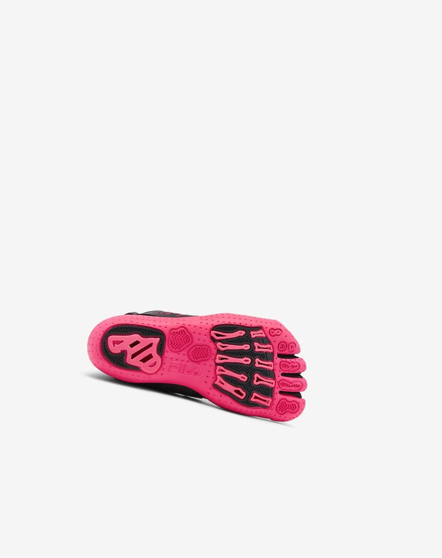 Fila Skele-toes Ez Chanclas 2 Tenis Shoes Negras Rosas | 03LMVXWYO