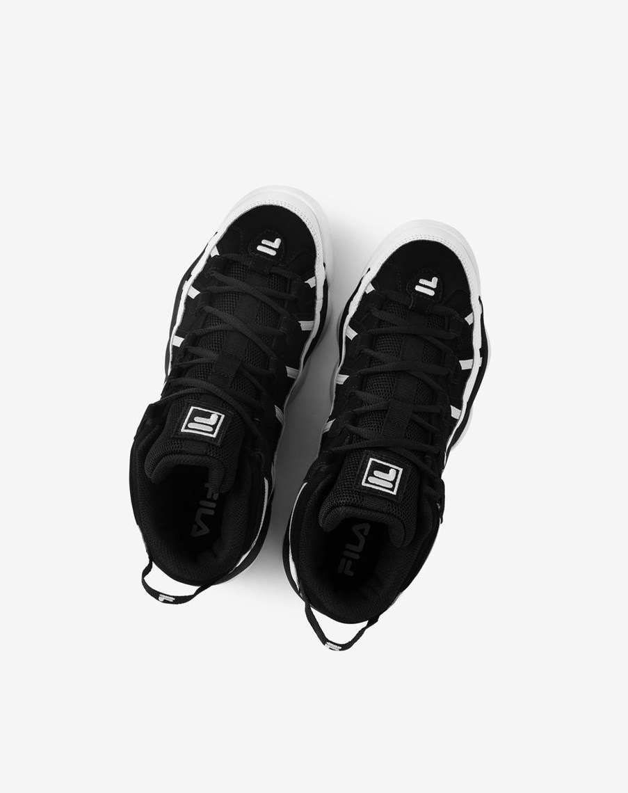 Fila Stackhouse Spaghetti Sneakers Blancas Negras Plateadas | 64DPVXFAL