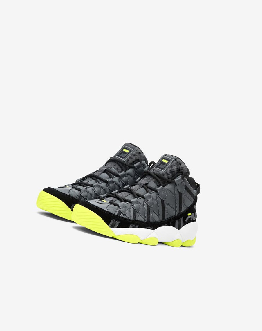 Fila Stackhouse Spaghetti Sneakers Verde Menta Negras Amarillo | 63VMXJIHZ