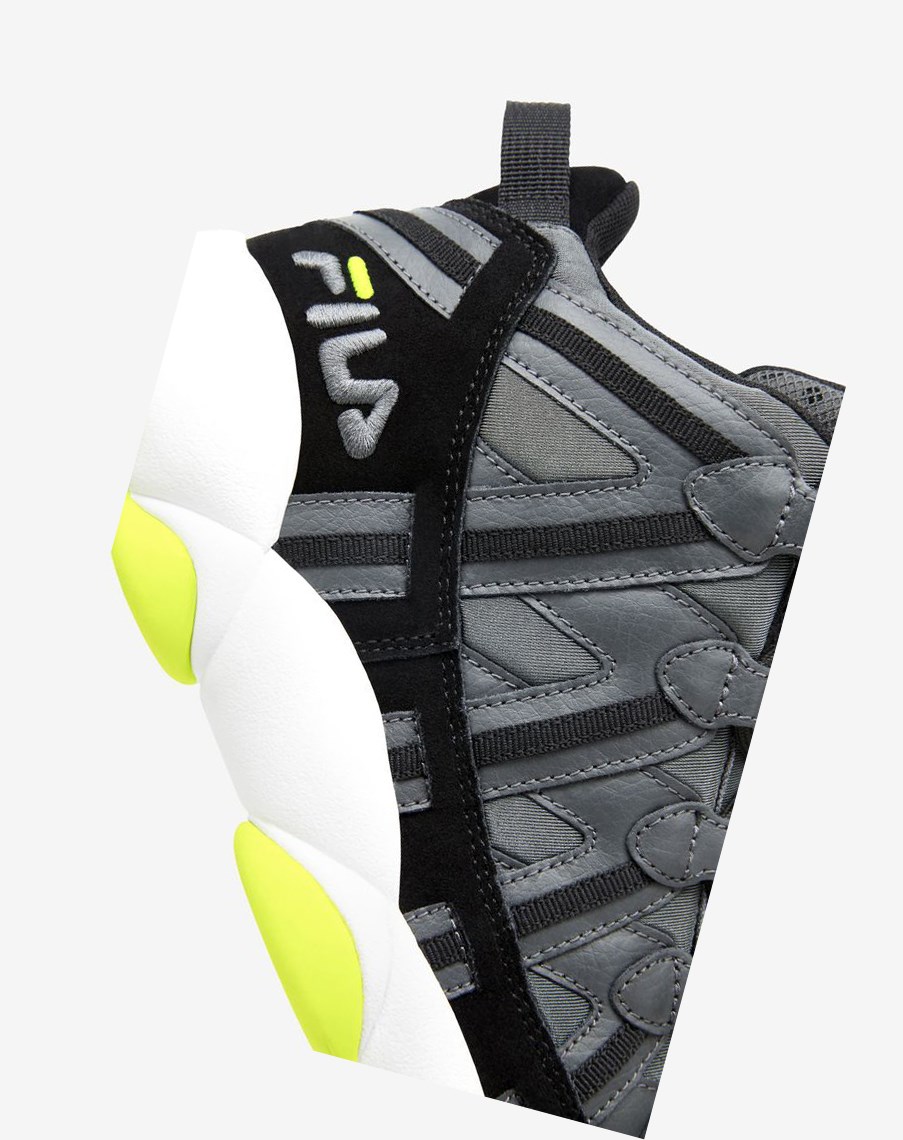 Fila Stackhouse Spaghetti Sneakers Verde Menta Negras Amarillo | 63VMXJIHZ