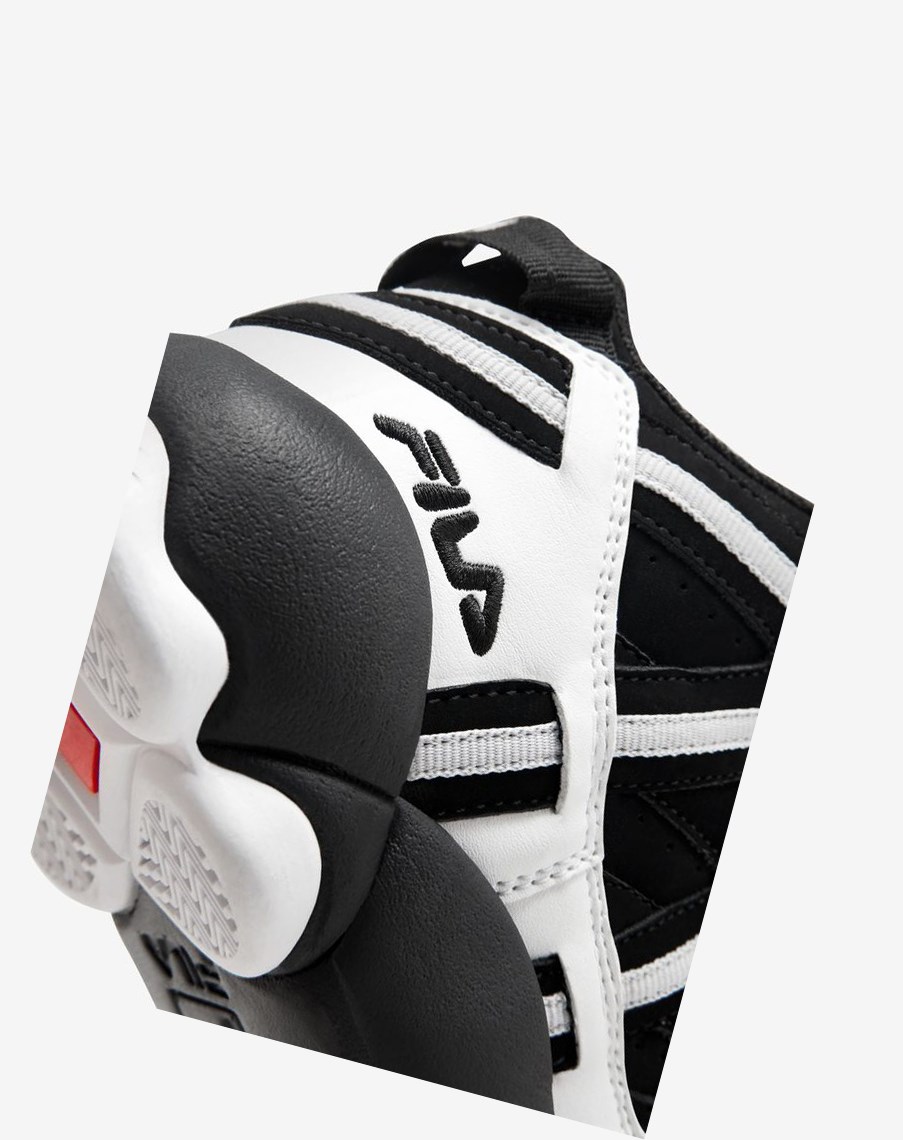 Fila Stackhouse Spaghetti Tenis Shoes Wht/Blk/Msil | 23OVPSMBK