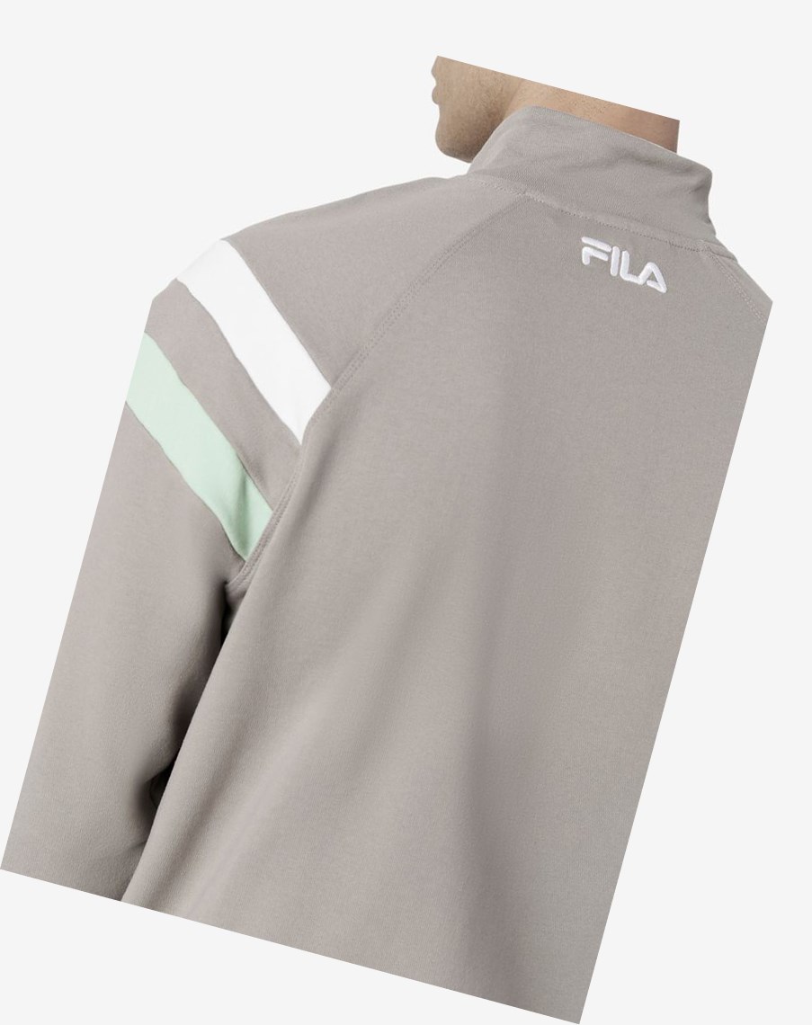 Fila Stance Pista Jacket Blancas | 25YVFMBQA