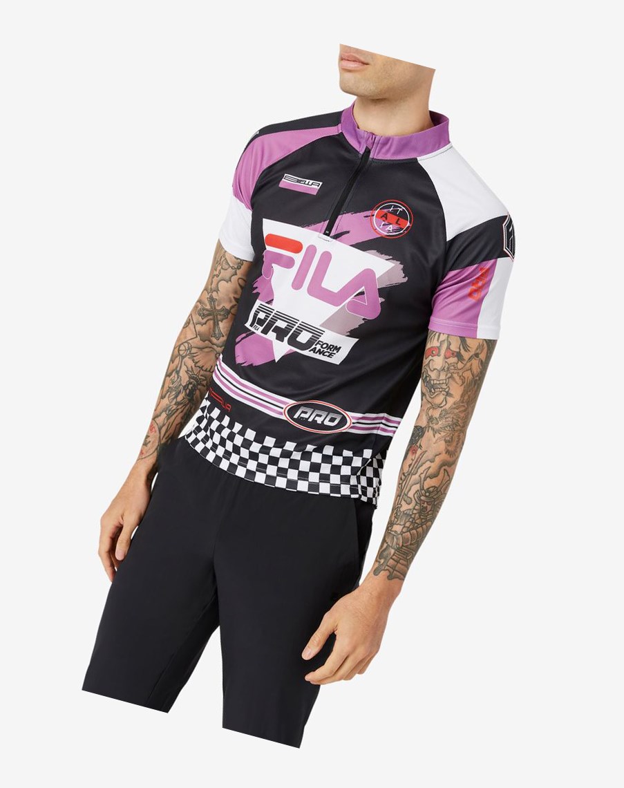 Fila Stormpride Cycling Jersey Negras | 17AIXDPCY