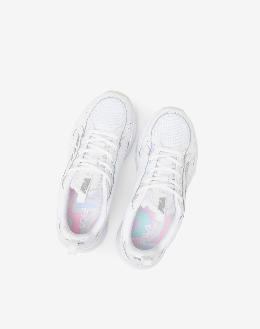 Fila Surefire Iridescent Sneakers Blancas Blancas | 59HGJVYCE