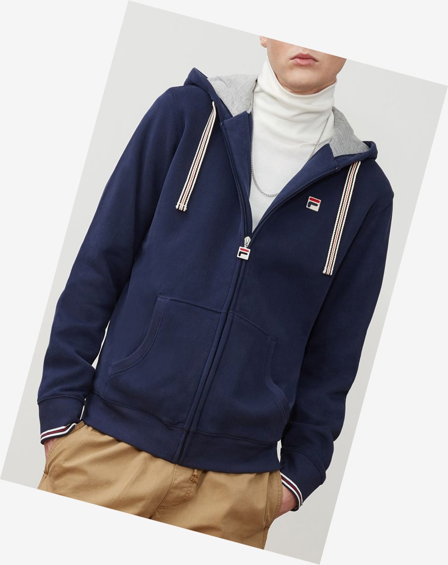 Fila Tenconi Encapuchado Sweatshirt Peac/Hgry | 67XTUFSHZ