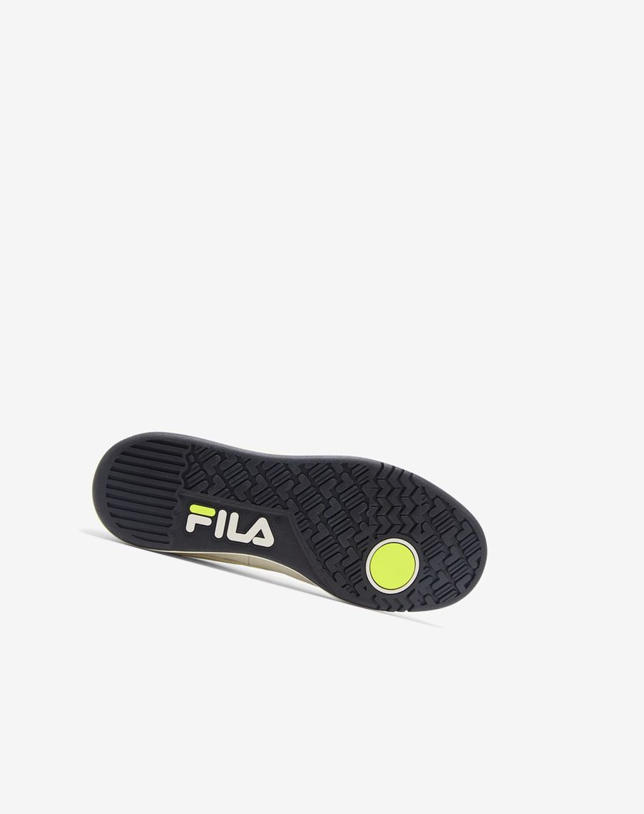 Fila Tenis 88 Premium X Msgm Sneakers Blancas Negras Amarillo | 36PBUJZXN