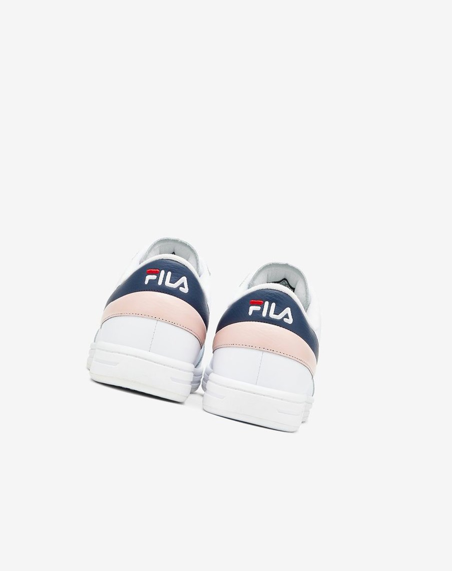 Fila Tenis 88 Sneakers Blancas Azul Marino Rosas | 76BKGDYAI