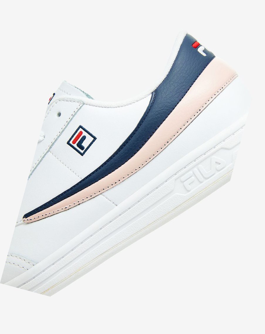 Fila Tenis 88 Sneakers Blancas Azul Marino Rosas | 76BKGDYAI