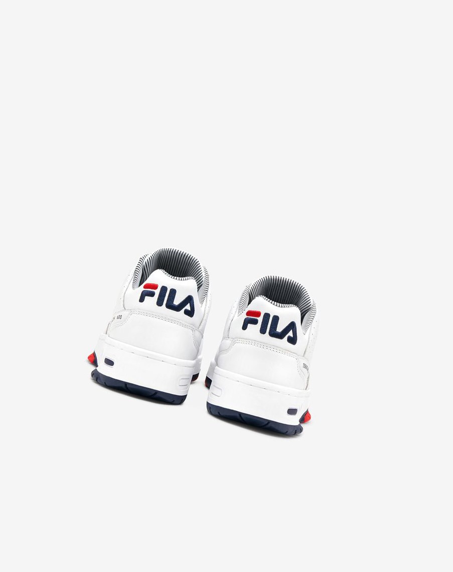 Fila Teratach 600 Sneakers Blancas Azul Marino Rojas | 71EFHRGUY