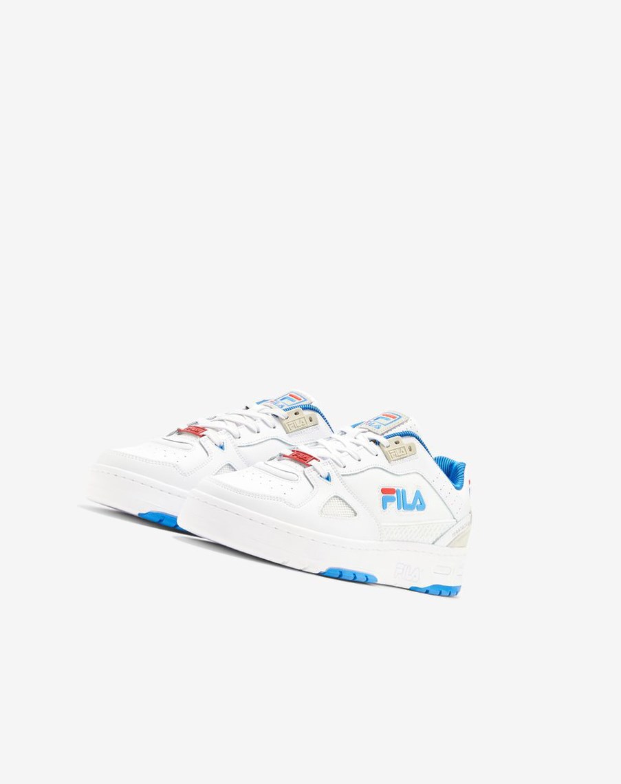 Fila Teratach 600 Sneakers Blancas Azules Plateadas | 07UJXKCAV