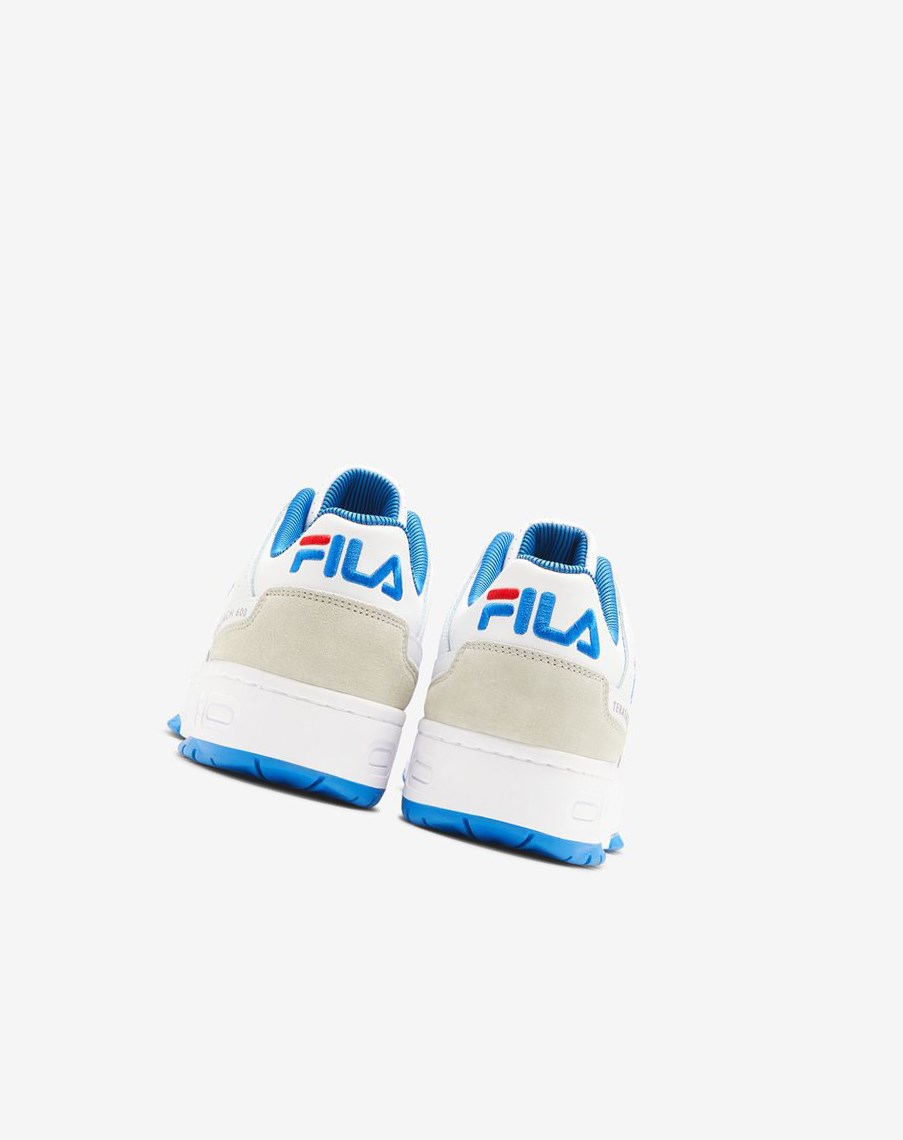 Fila Teratach 600 Sneakers Blancas Azules Plateadas | 07UJXKCAV