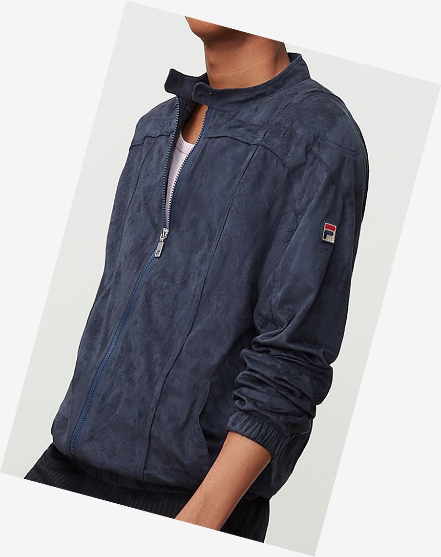 Fila Terrinda Jacket Peacoat | 64QBXNTRP