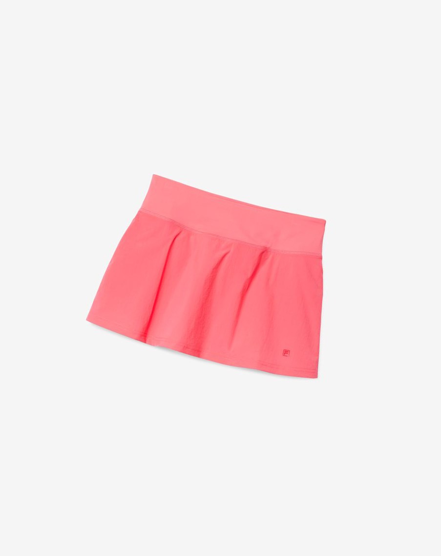 Fila Tie Breaker 13 1/2" Skater Skort Rojas | 25DNQSYRB